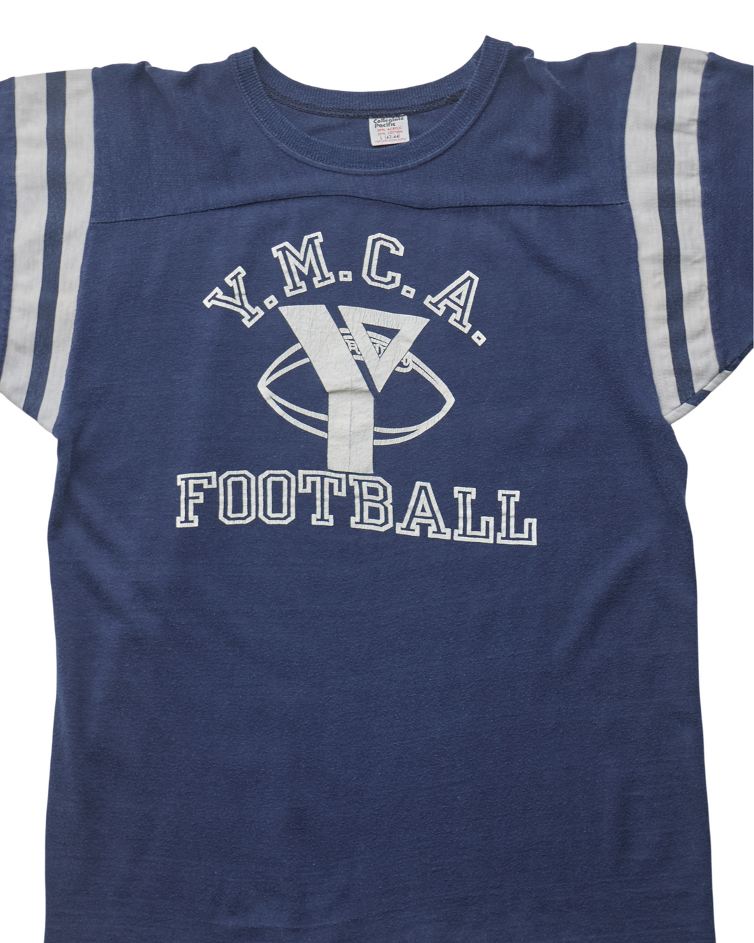 (M) 80s YMCA Football Collegiate Pacific T-Shirt