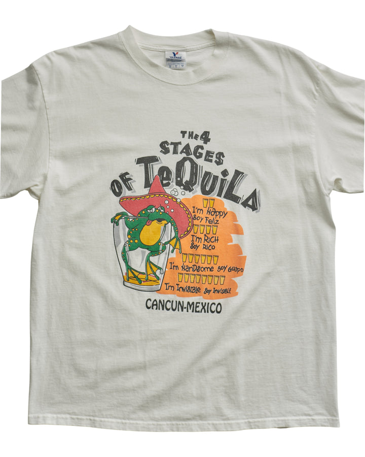 (L) 90s Four Stages of Tequila Yazbek T-Shirt