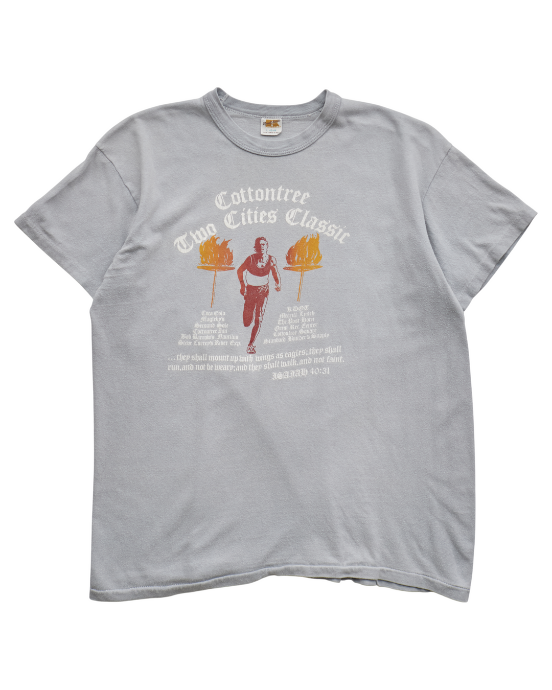 (S) 80s Cottontree Two City Classic Russell T-Shirt