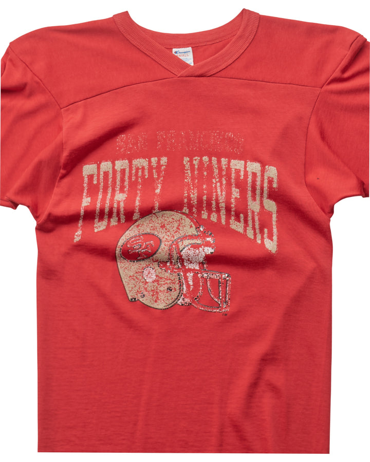 (XS) 80s San Francisco 49ers Champion T-Shirt