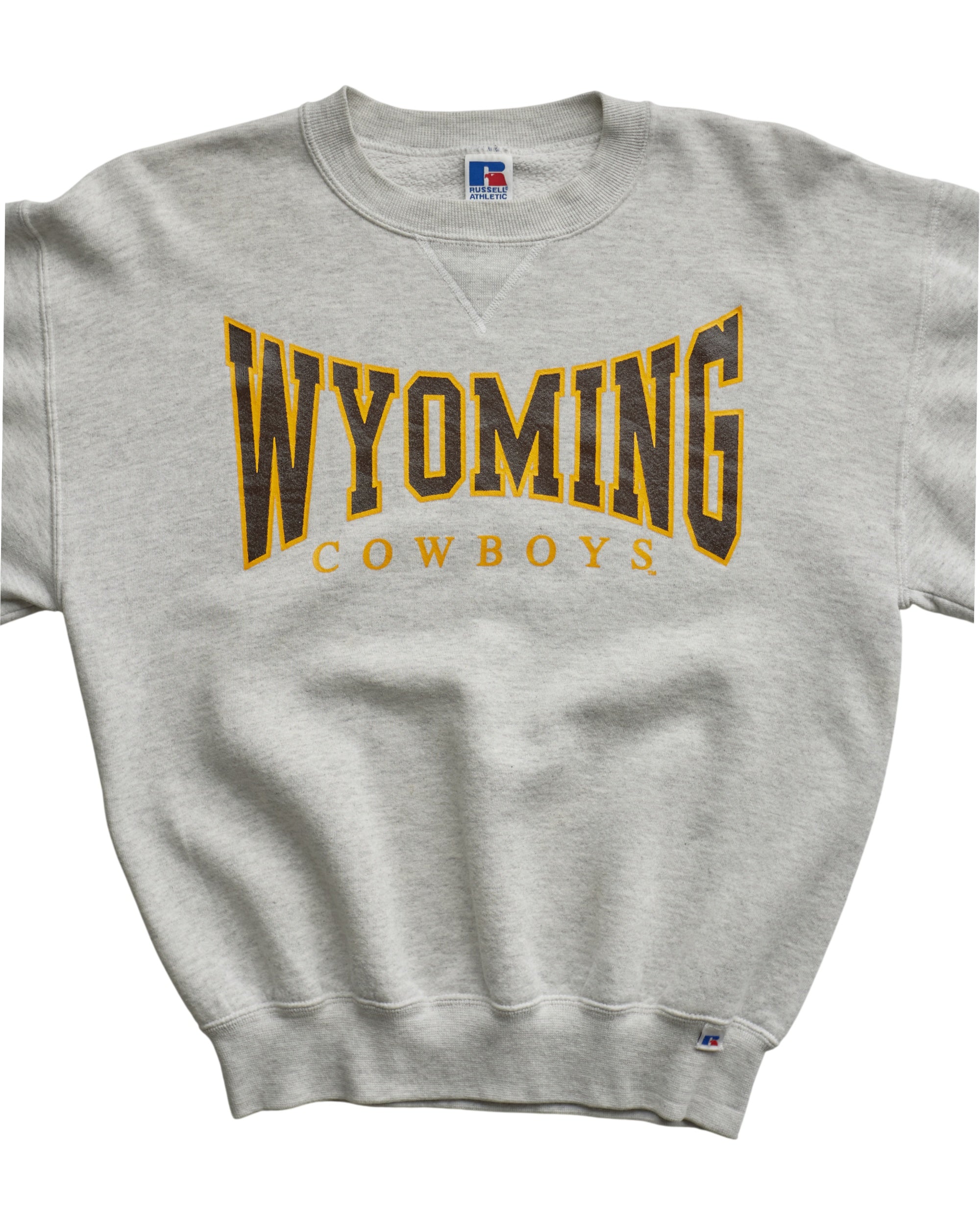 (S) 90s Wyoming Cowboys Russell Sweatshirt