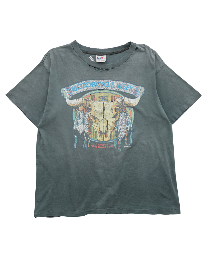 (M) 1996 Laconia Motorcycle Week Littlefield, Adams & Co T-Shirt