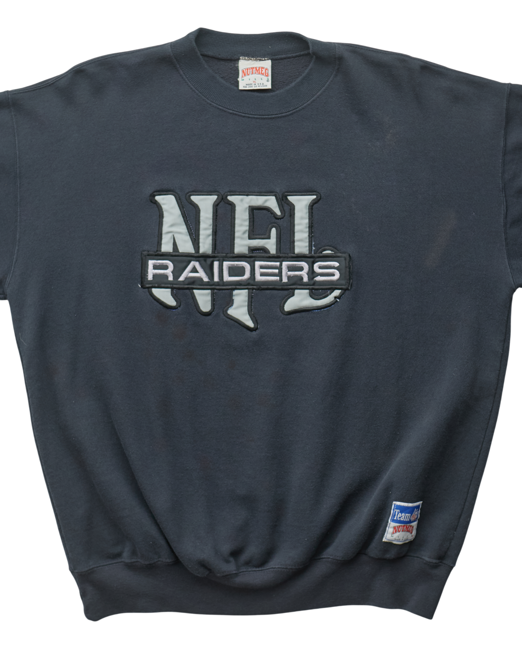 (XL) 90s Raiders Nutmeg Mills T-Shirt