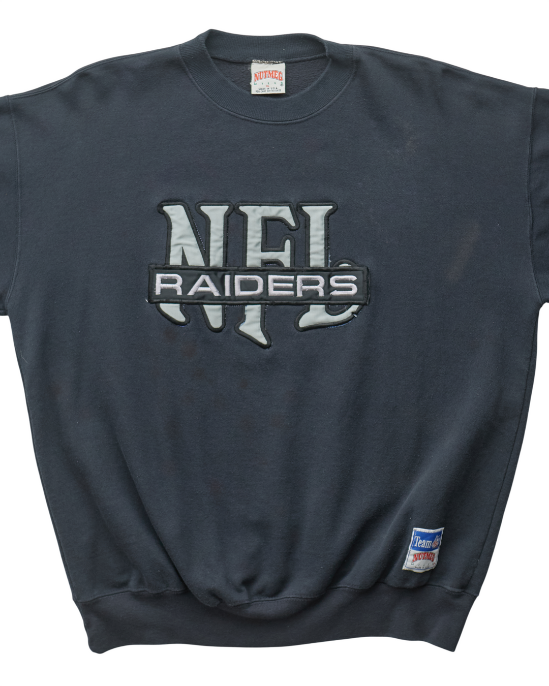 (XL) 90s Raiders Nutmeg Mills T-Shirt