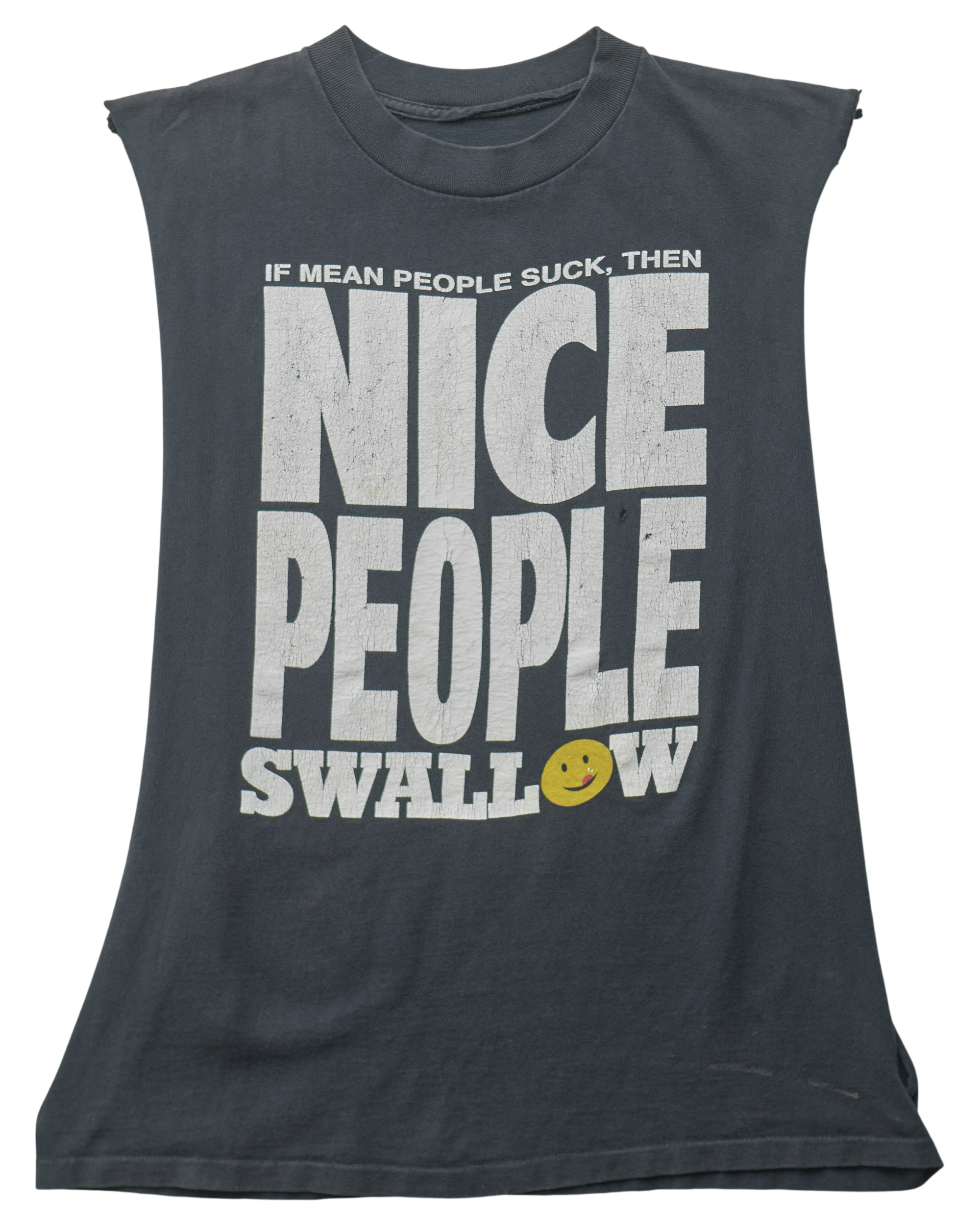 (XS) 90s Nice People Swallow Muscle Tee