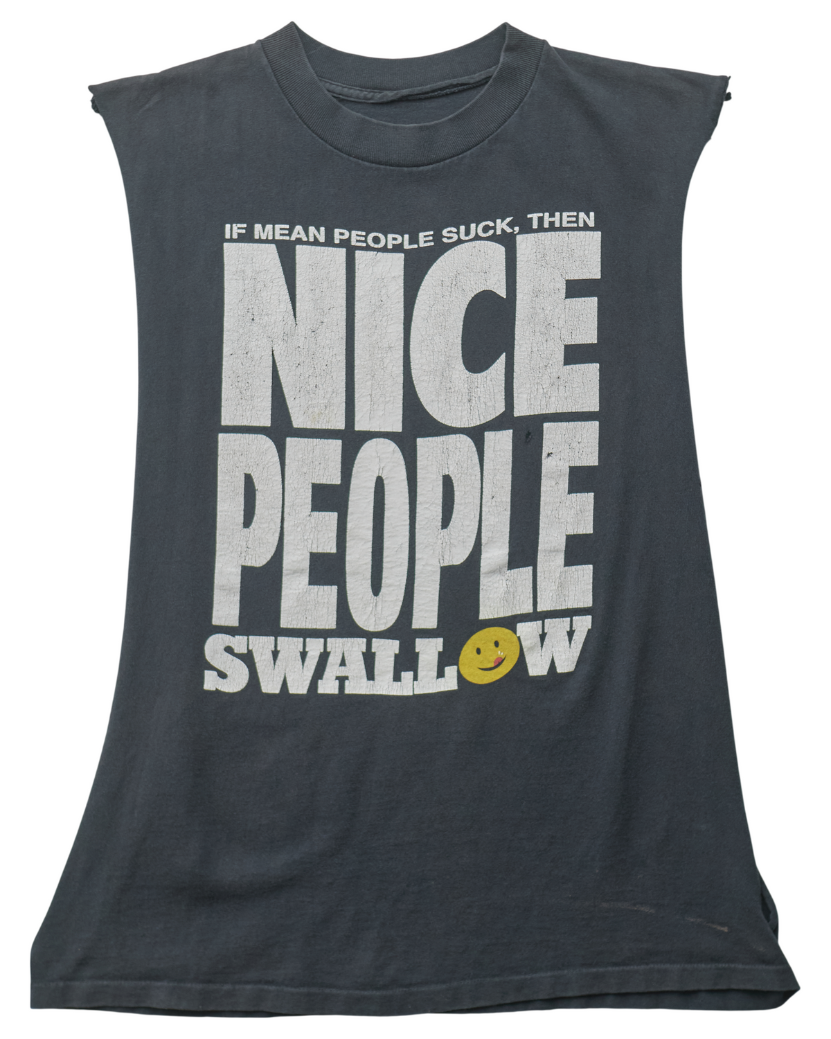 (XS) 90s Nice People Swallow Muscle Tee