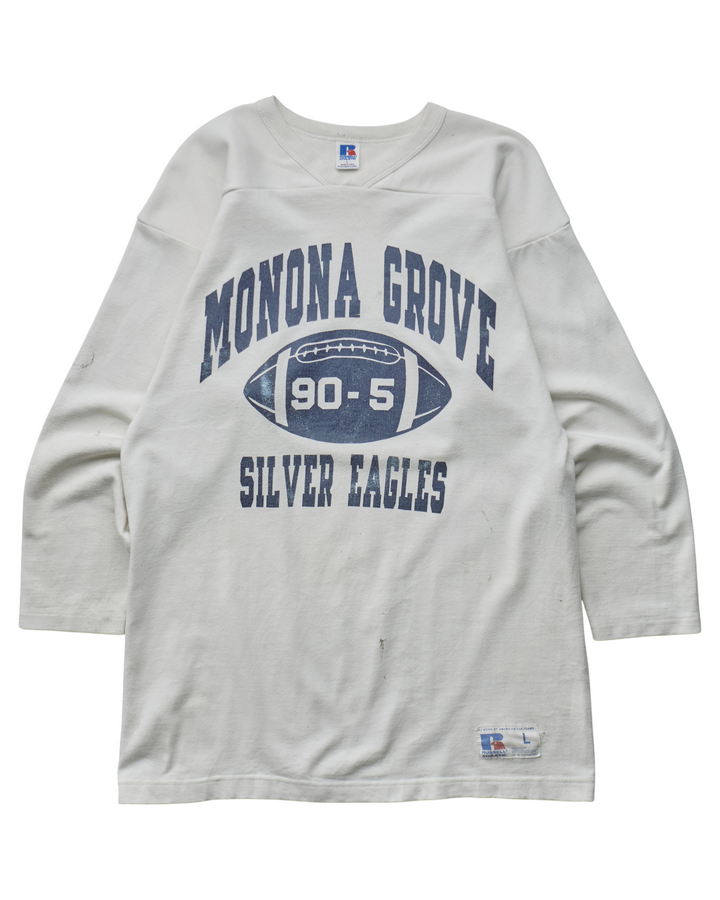 (L) 90s Monona Grove Silver Eagles Russell T-Shirt
