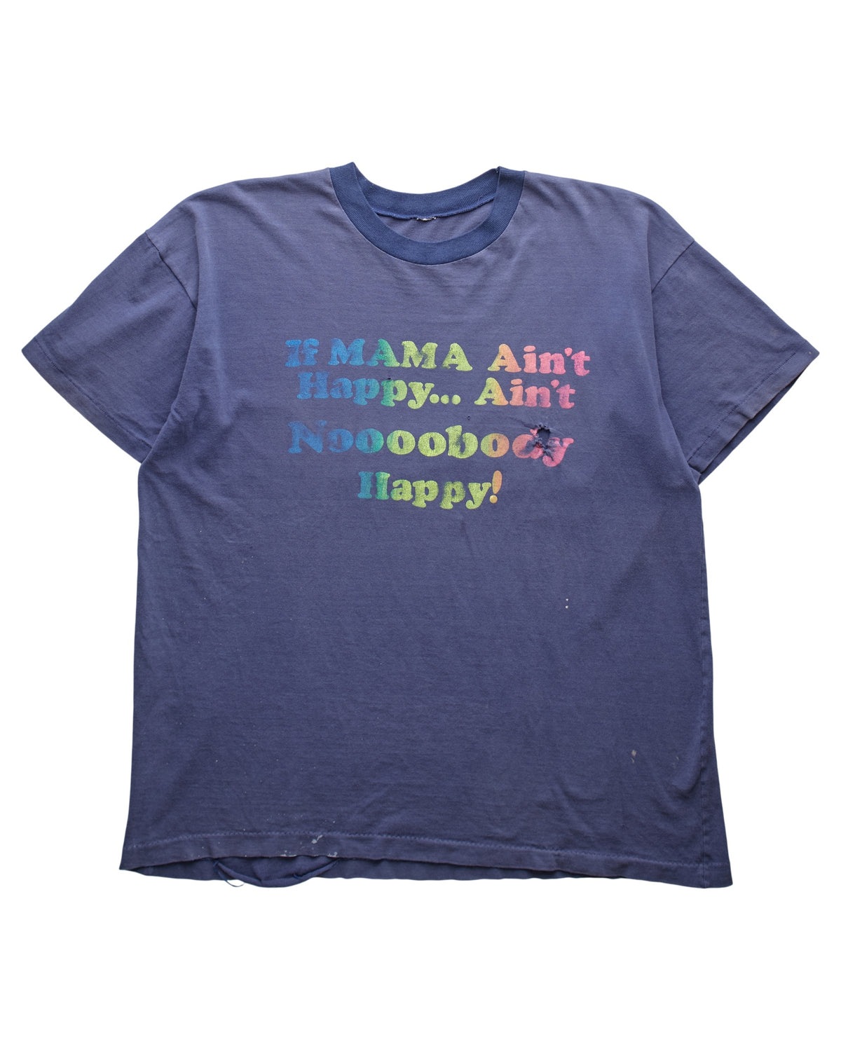 (2XL) 90s If Mama Ain't Happy Nobody Happy T-Shirt