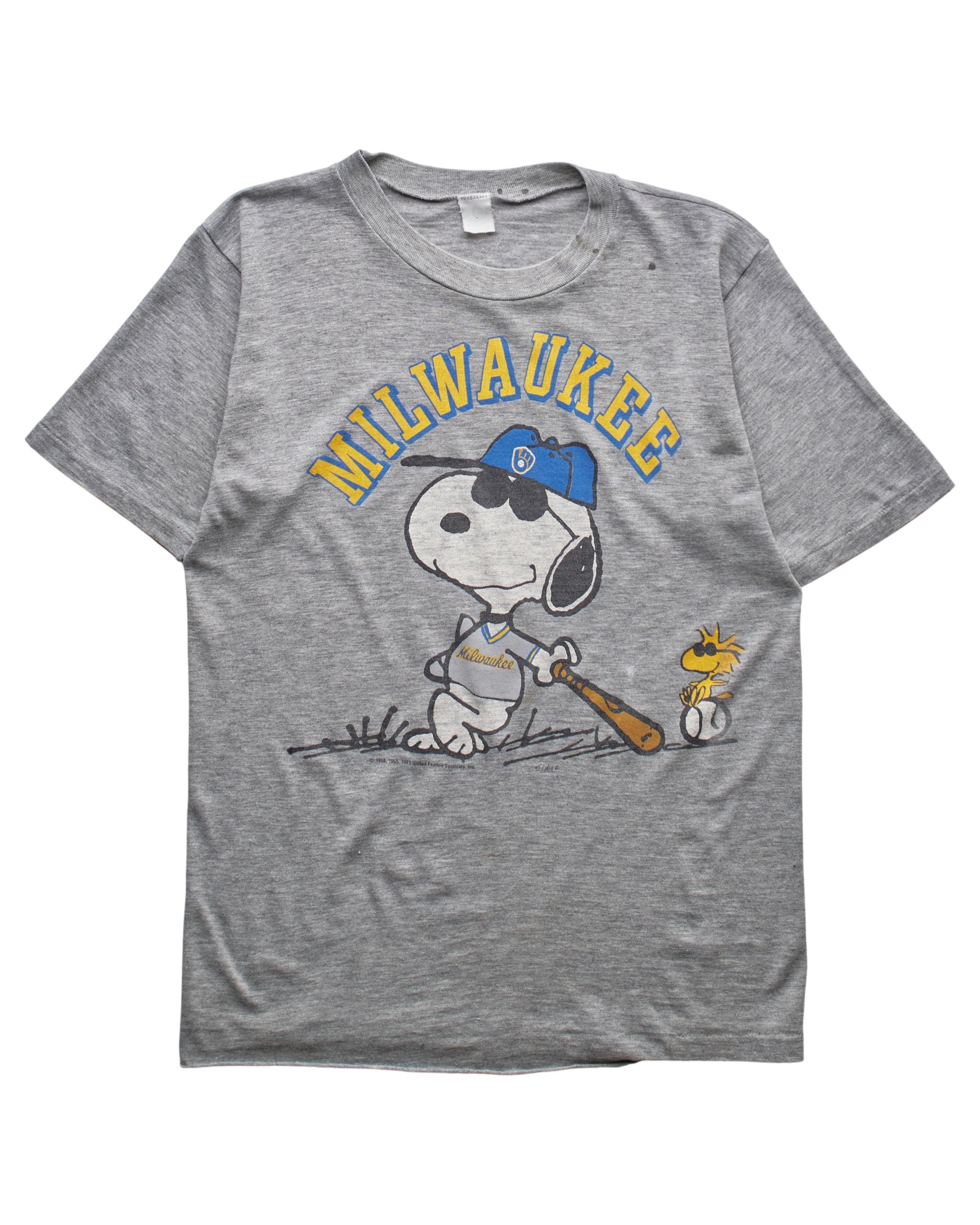 (S) 80s Milwaukee Snoopy T-Shirt