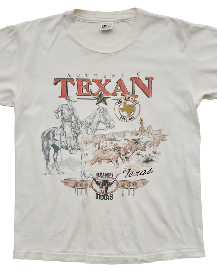 (S) 90s Authentic Texan Anvil T-Shirt