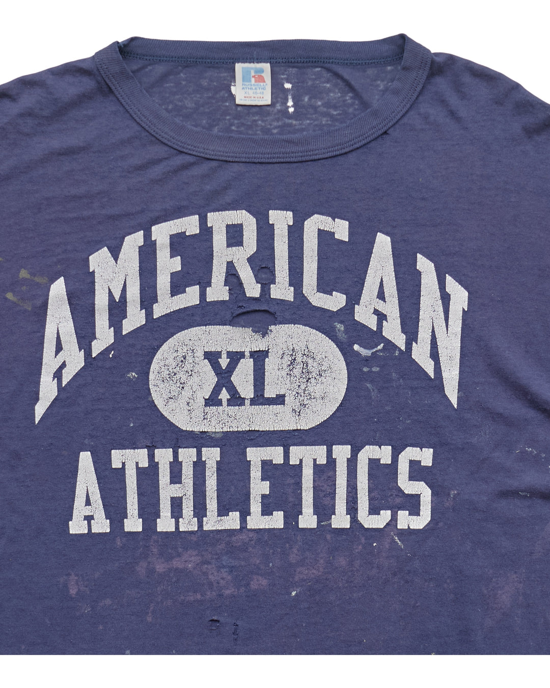 (2XL) 90s American Athletics Russell T-Shirt