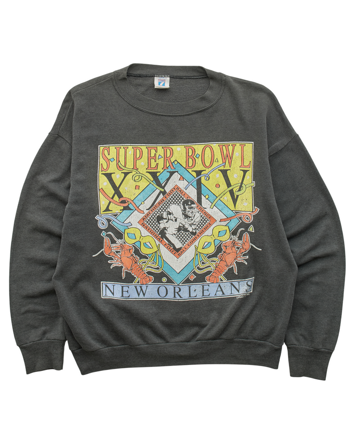 (S) 1990 New Orleans Saints Logo 7 Sweatshirt