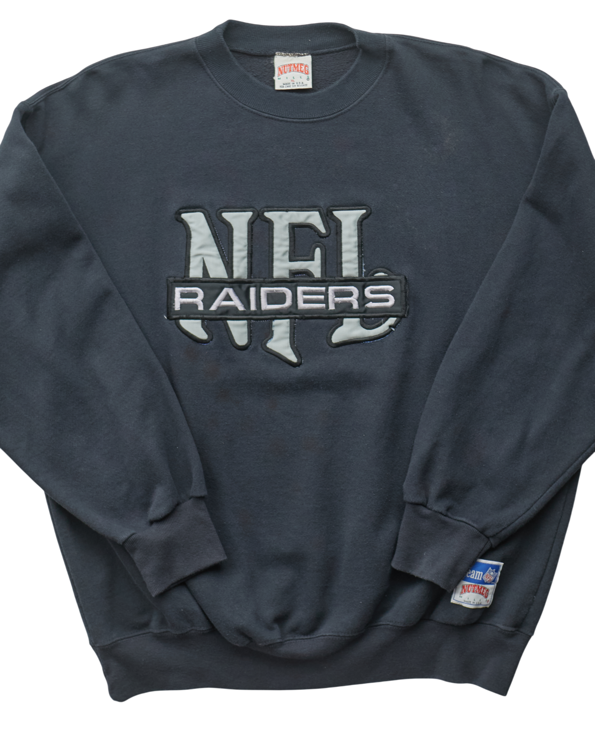 (XL) 90s Raiders Nutmeg Mills T-Shirt