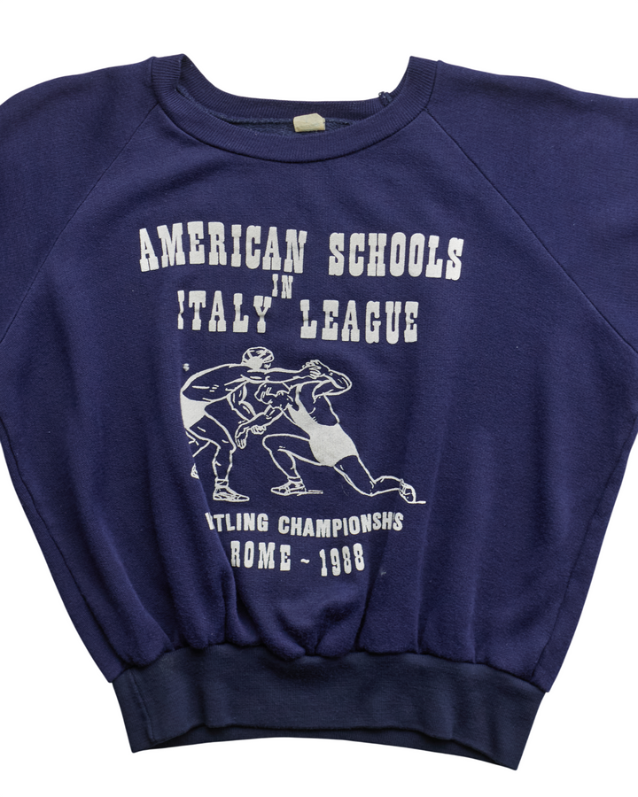 (L) 1988 American Schools In Italy League Sweatshirt