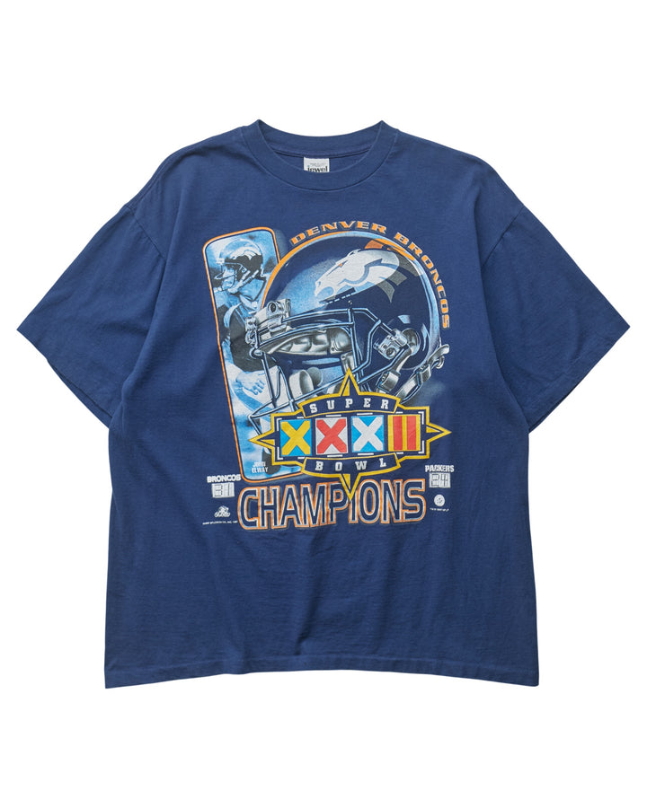 (XL) 1997 Denver Broncos Jewel Tones T-Shirt