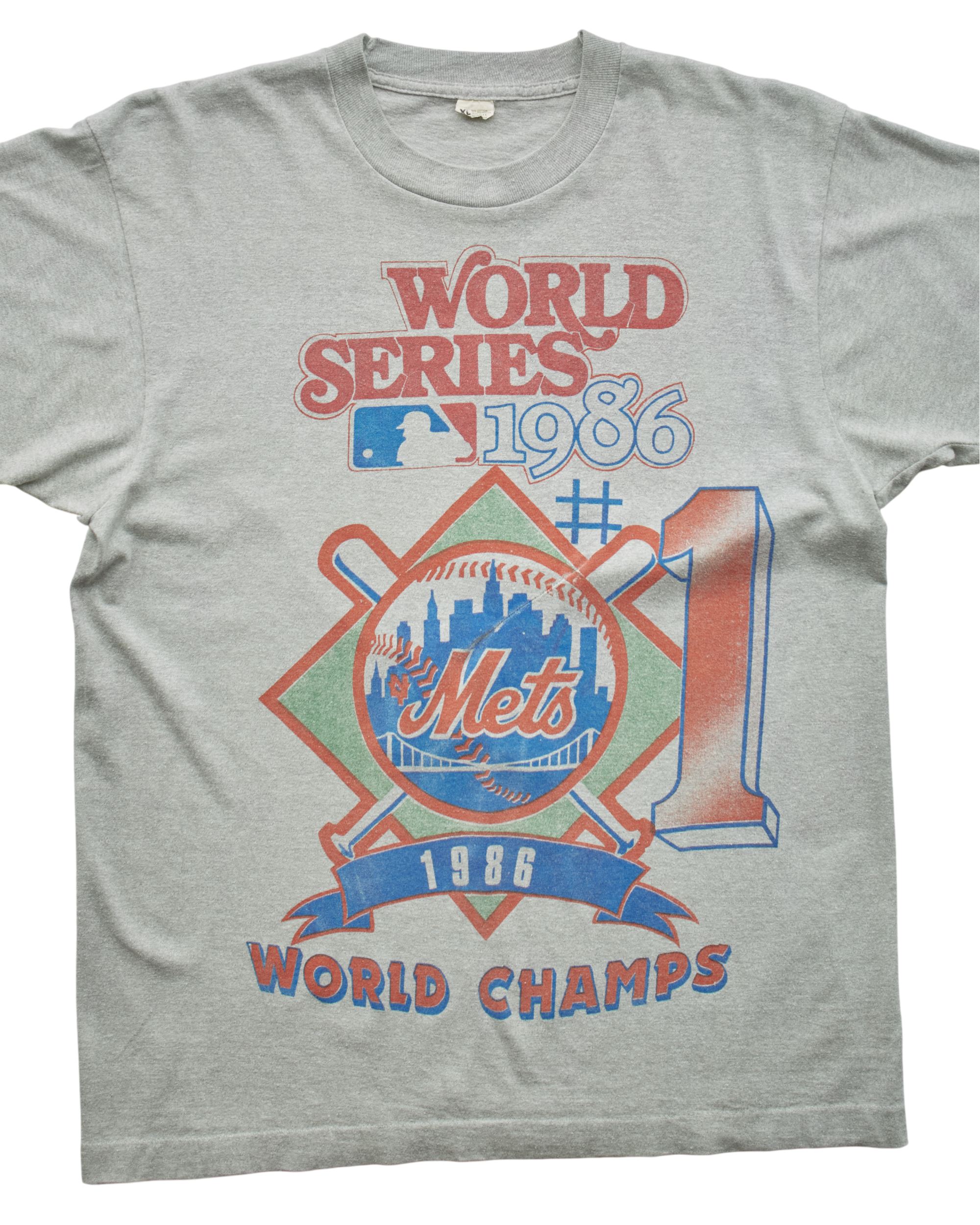 (M) 1986 New York Mets T-Shirt