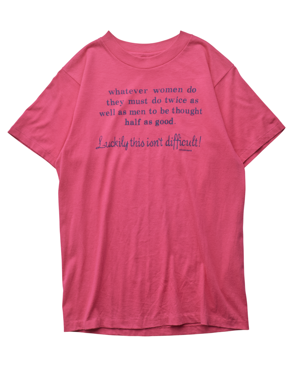 (XS) 90s Whatever Women Do Hanes T-Shirt