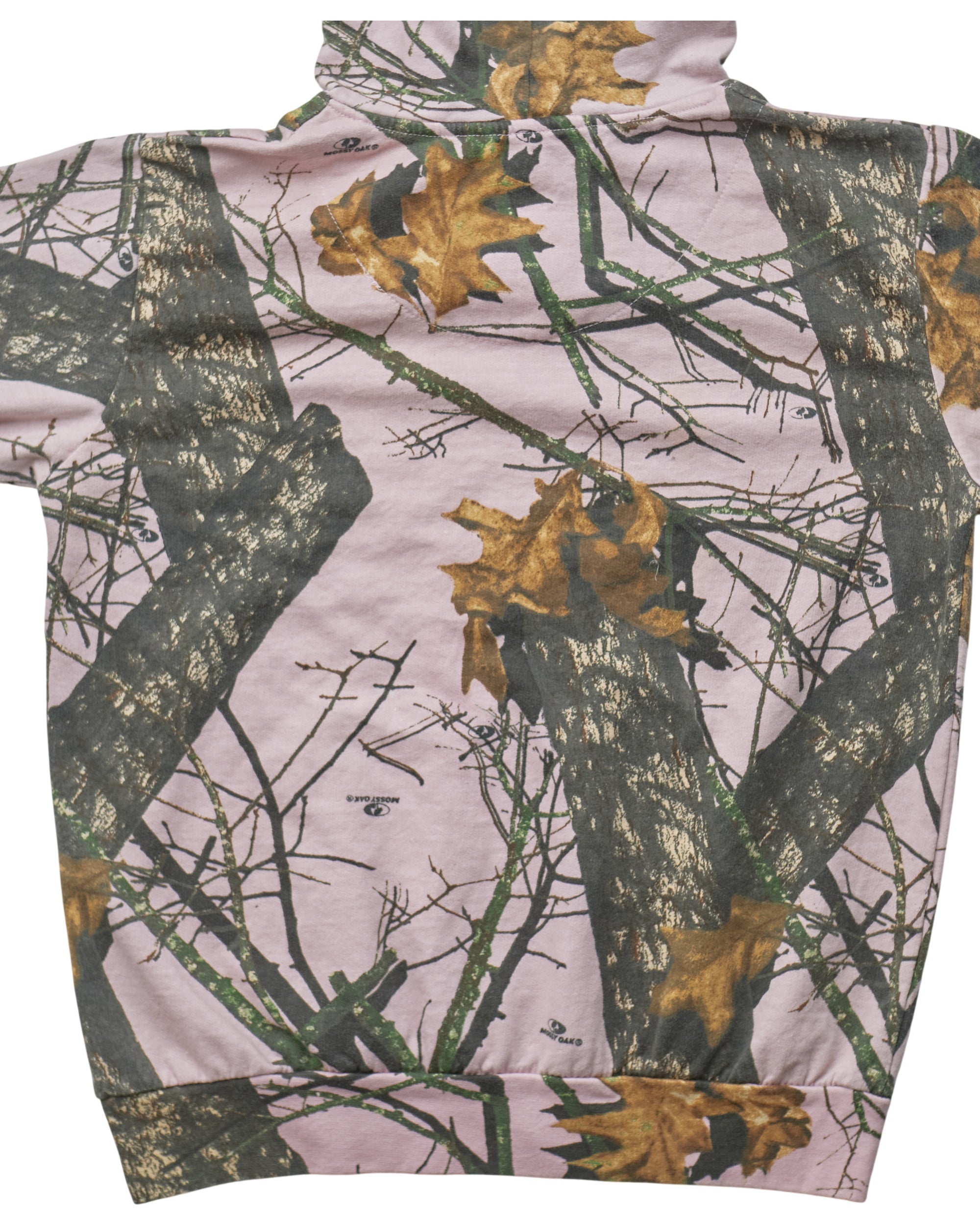 (S) 2000s Pink Camo Mossy Oak Hoodie