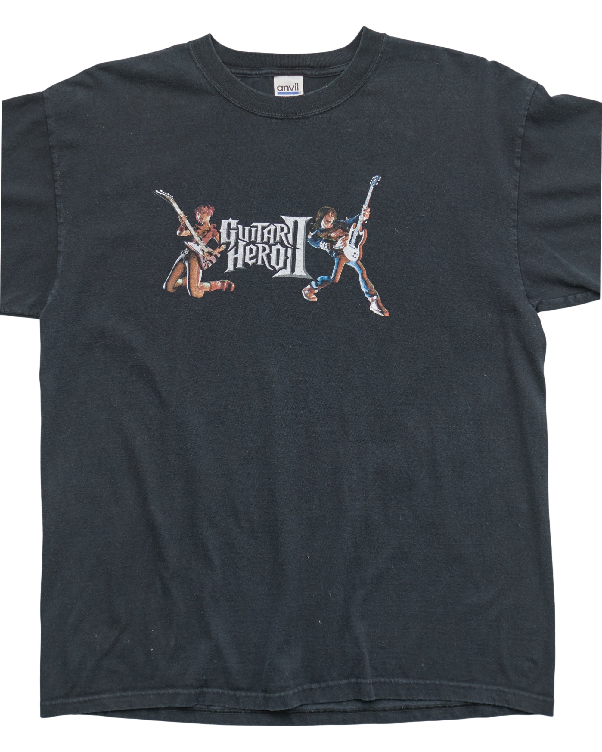 (M) 2000s Guitar Hero II Anvil T-Shirt