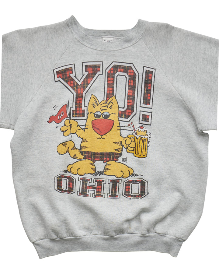 (S) 1992 YO! Ohio Buckeyes Fruit of the Loom Sweatshirt