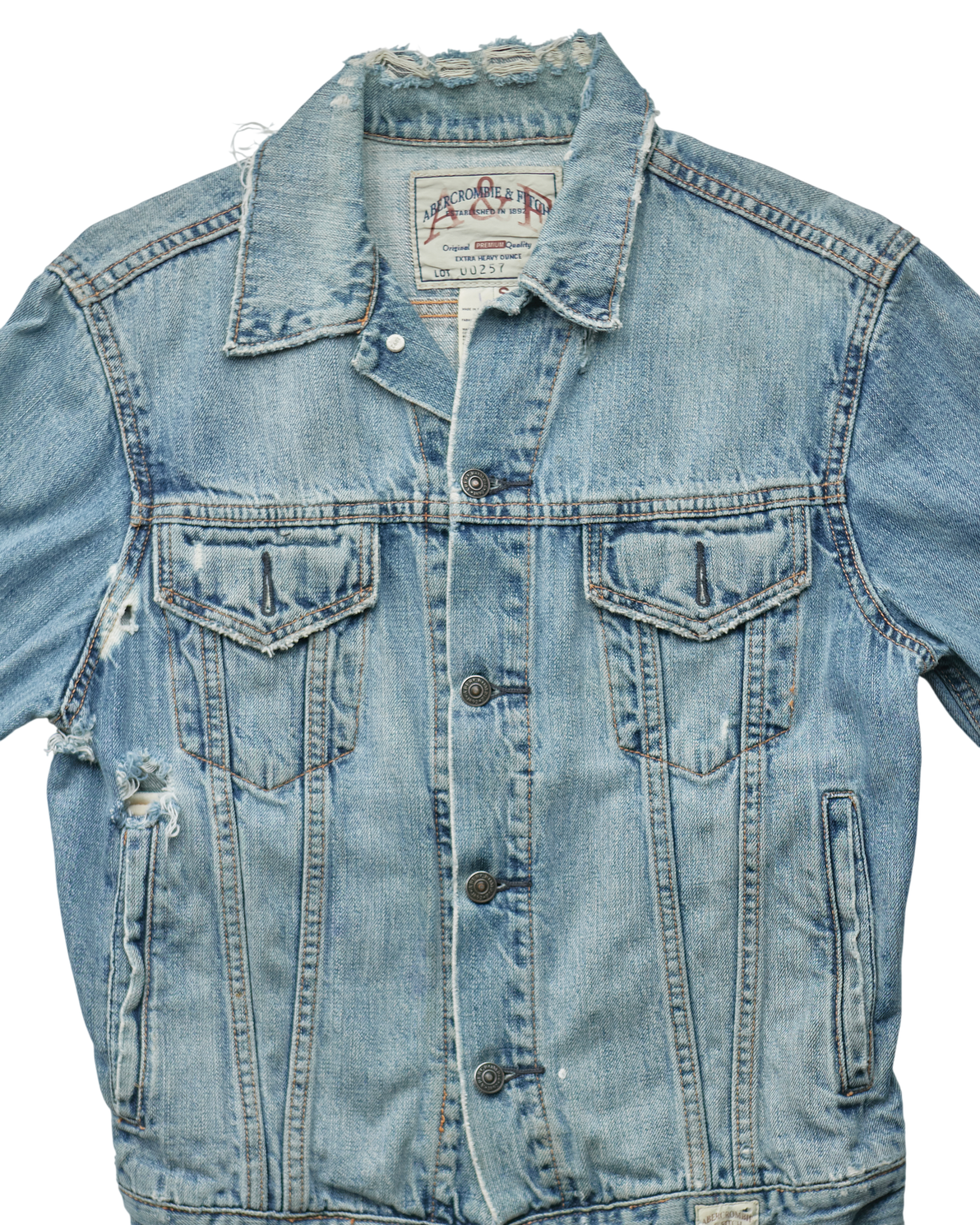 (S) 2000s Abercrombie Denim Jacket