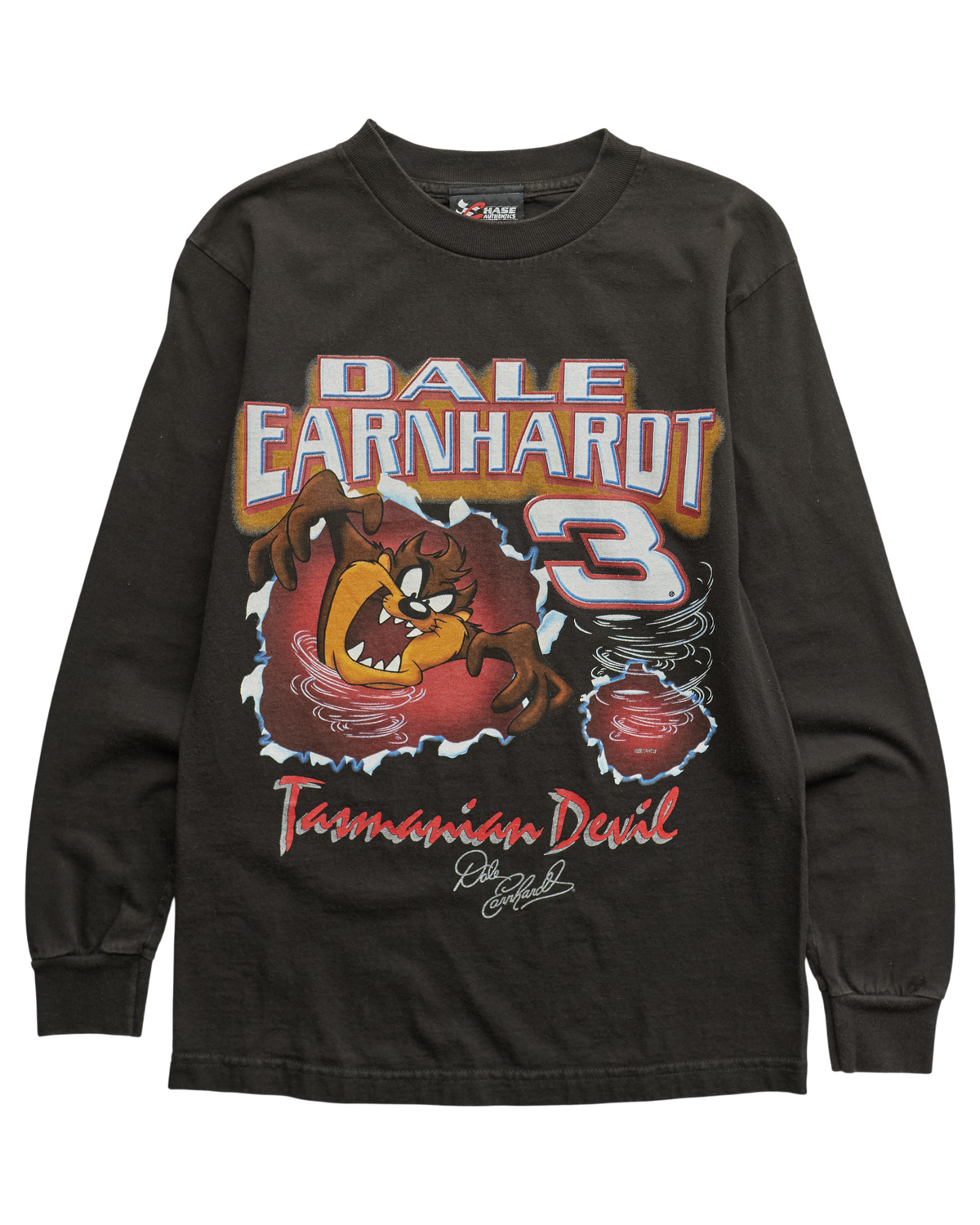 (2XL) 90s Dale Earnhardt Taz Chase Authentics T-Shirt