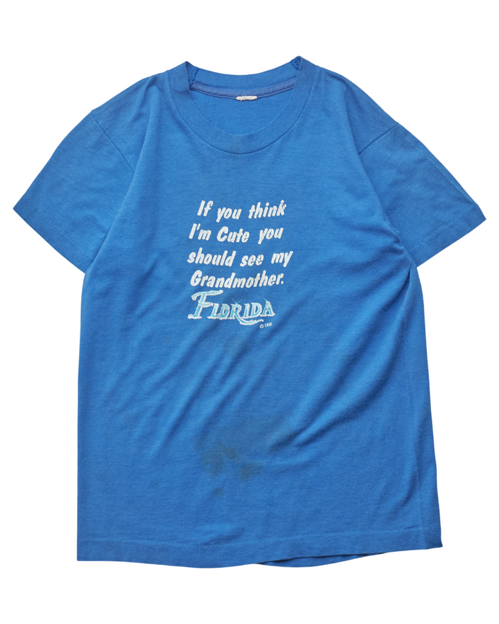 (L) 80s You Should See My Grandmother Anvil T-Shirt