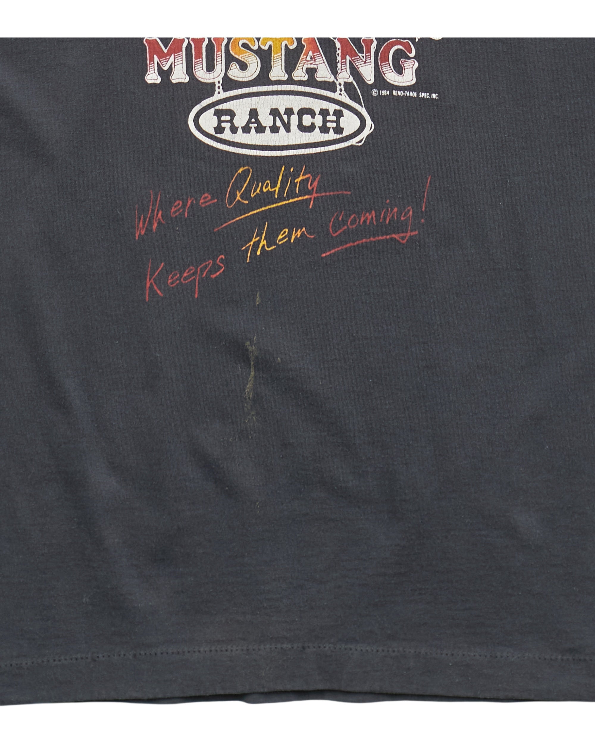 (M) 90s Mustand Ranch Screen Stars Best T-Shirt