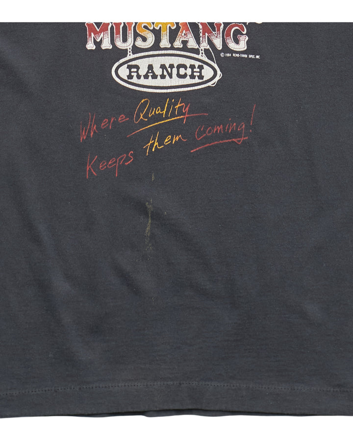 (M) 90s Mustand Ranch Screen Stars Best T-Shirt
