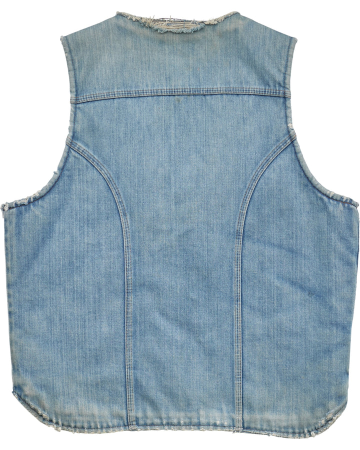 (S) 70s Jean Vest Maverick Jacket