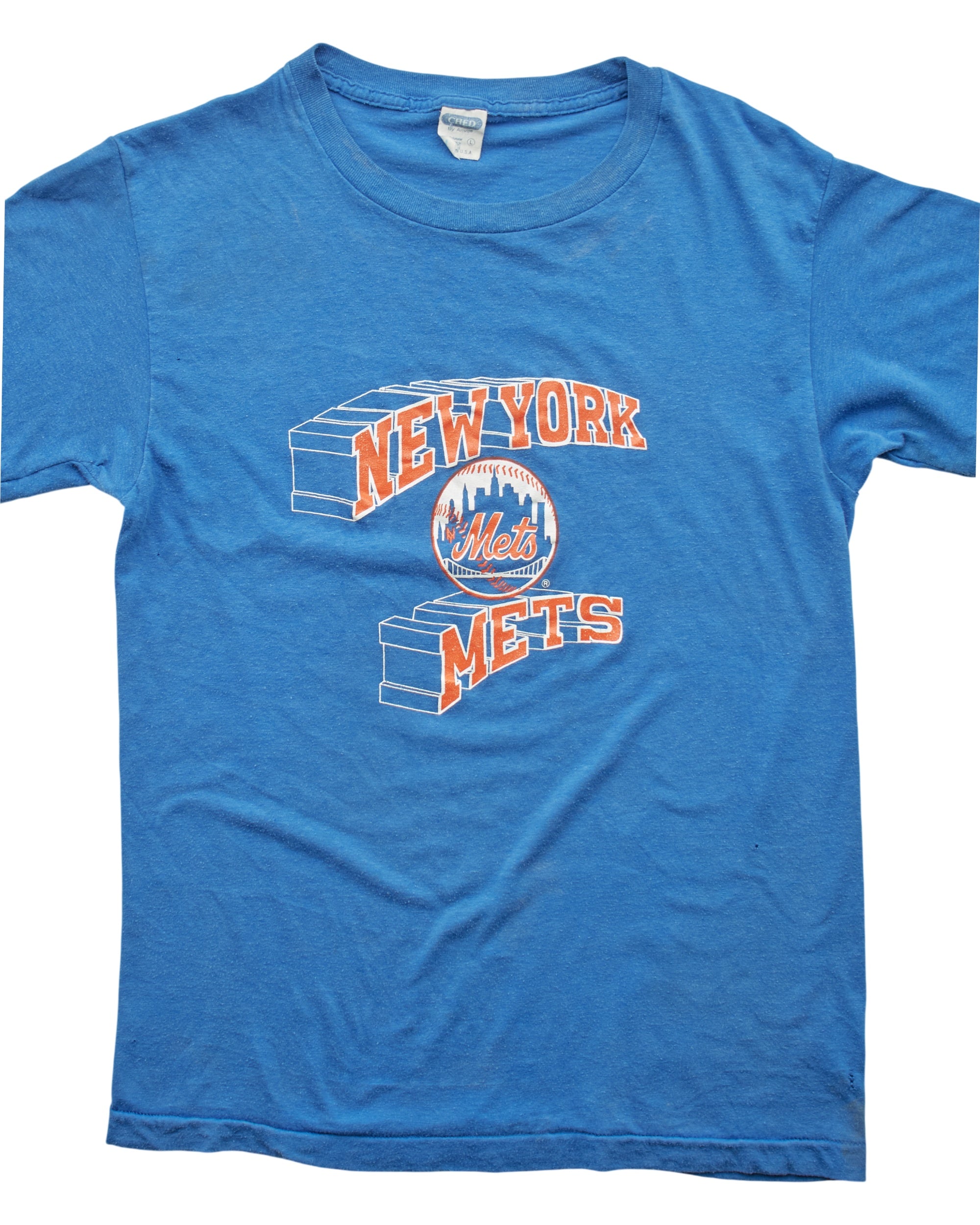 (S) 80s New York Mets Anvil T-Shirt