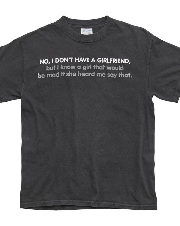 (S) 2000s I Don't Have A Girlfriend M&O Knits T-Shirt