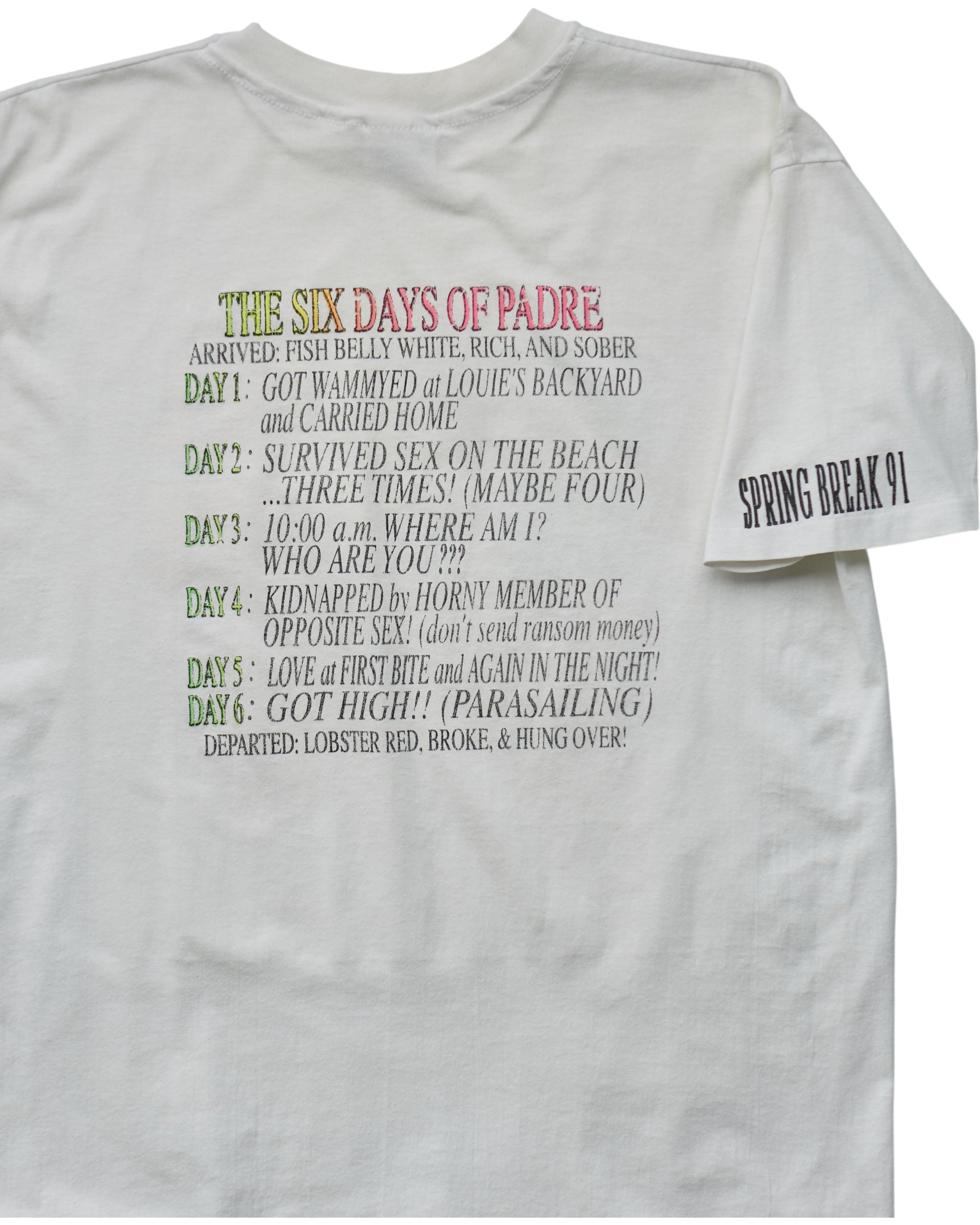 (L) 1991 Drink Till She's Cute Hanes T-Shirt