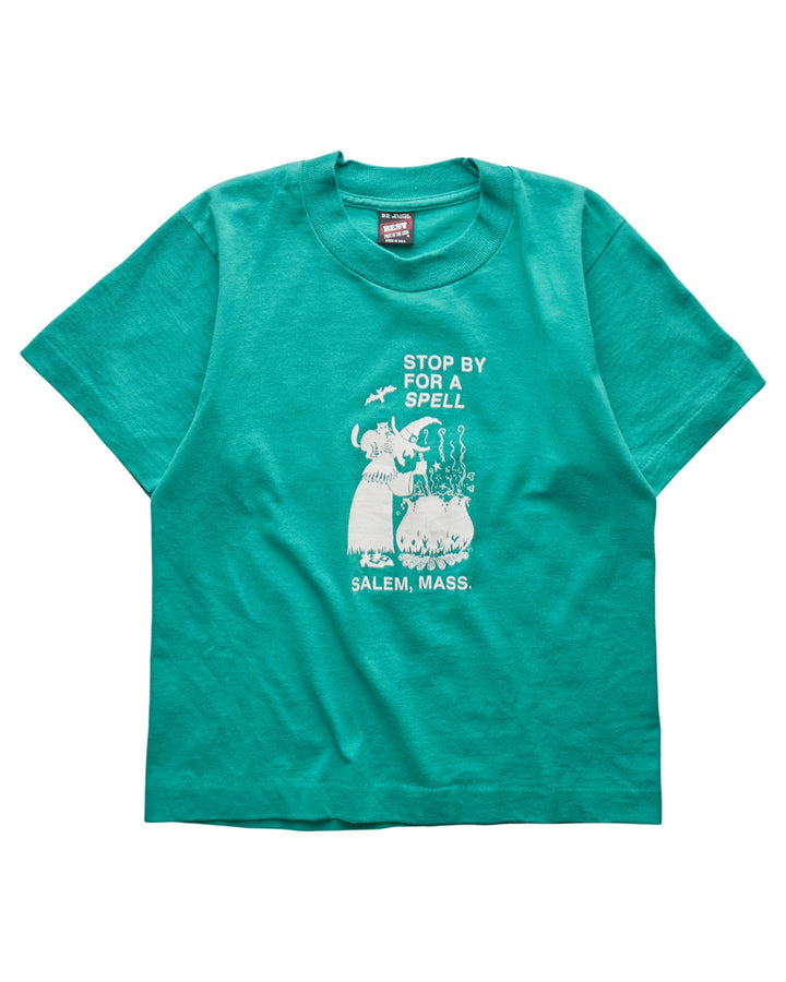 (XS) 90s Stop By For A Spell Salem Fruit of the Loom T-Shirt