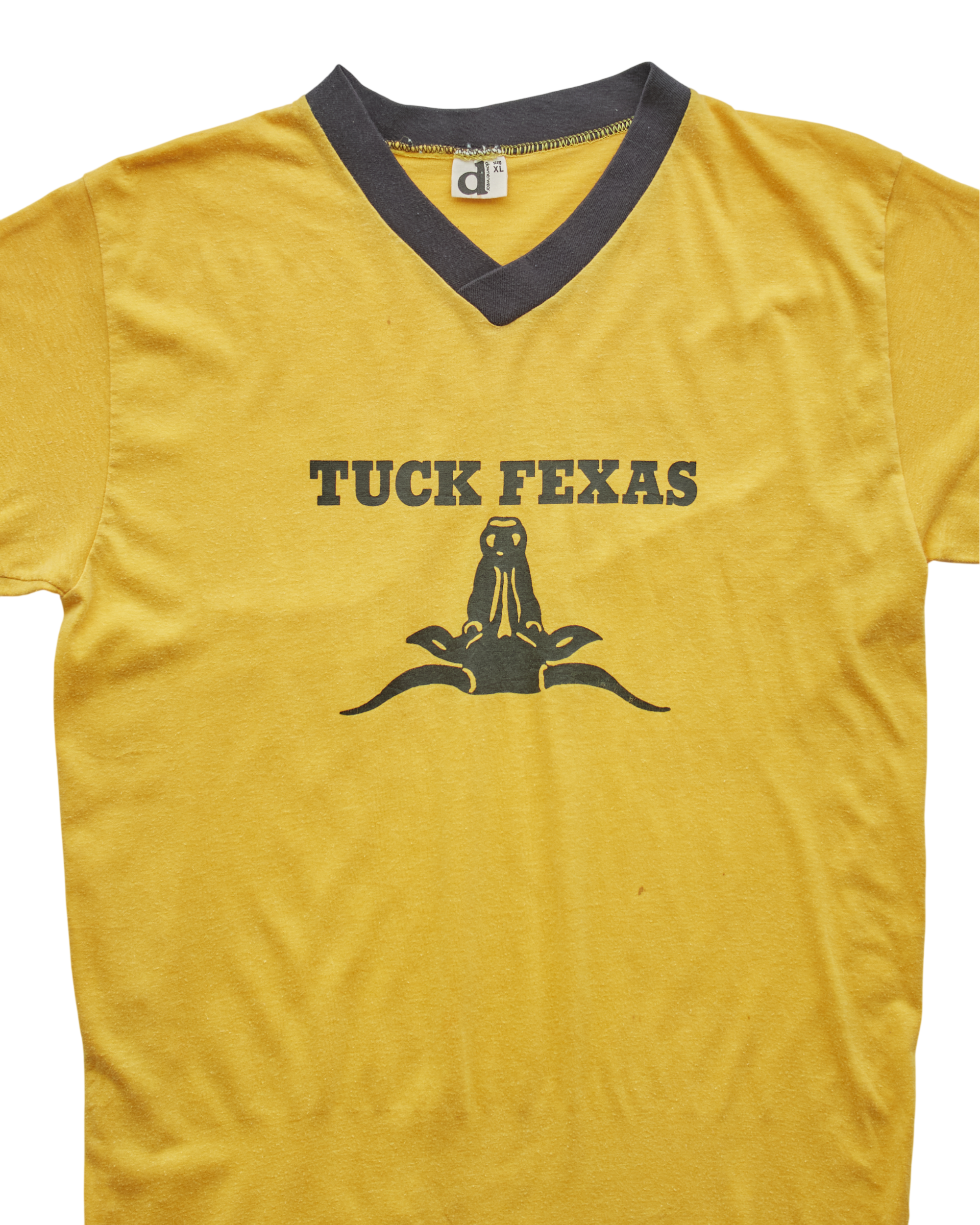 (S) 2000s Tuck Fexas Downer Wear T-Shirt