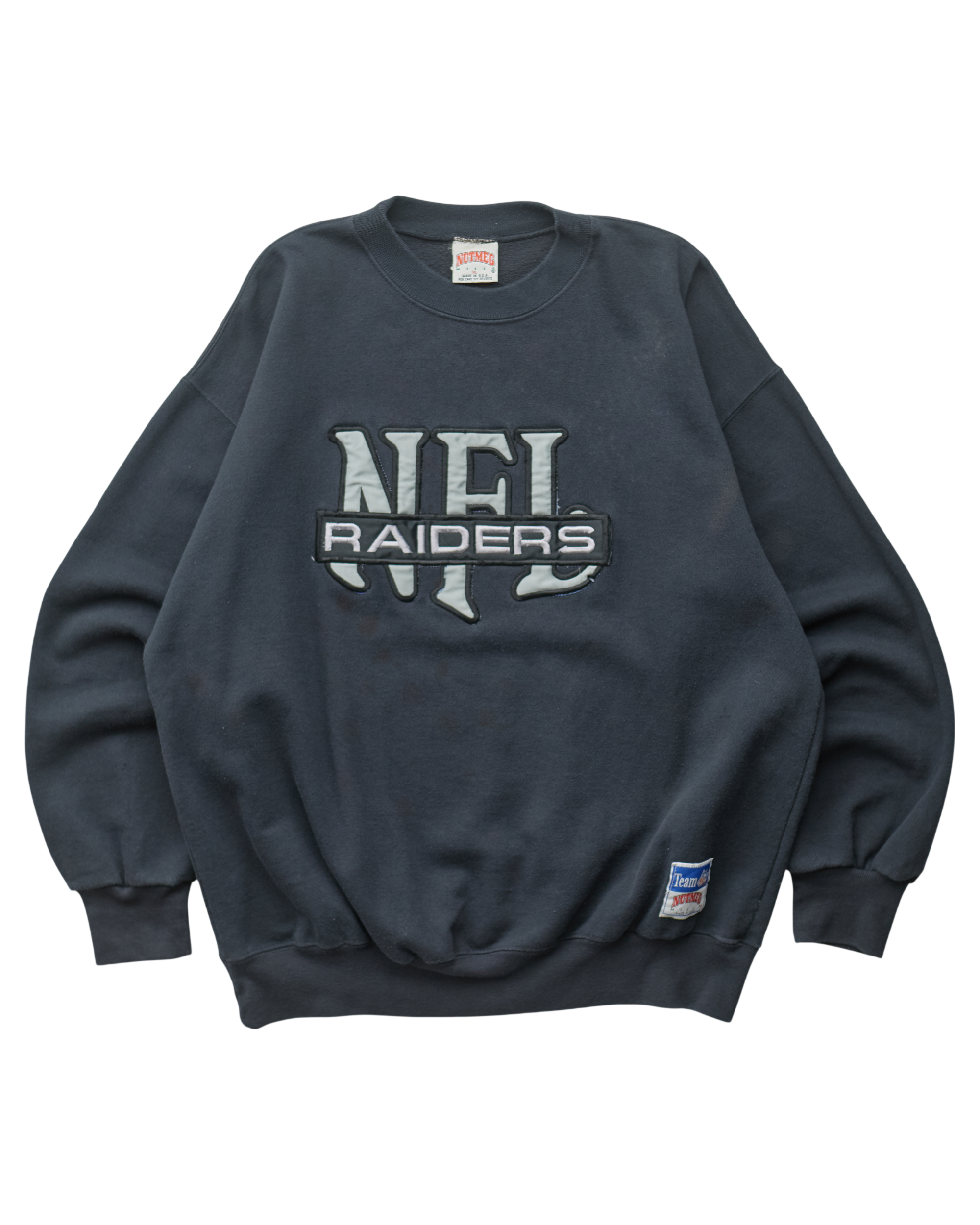 (XL) 90s Raiders Nutmeg Mills T-Shirt