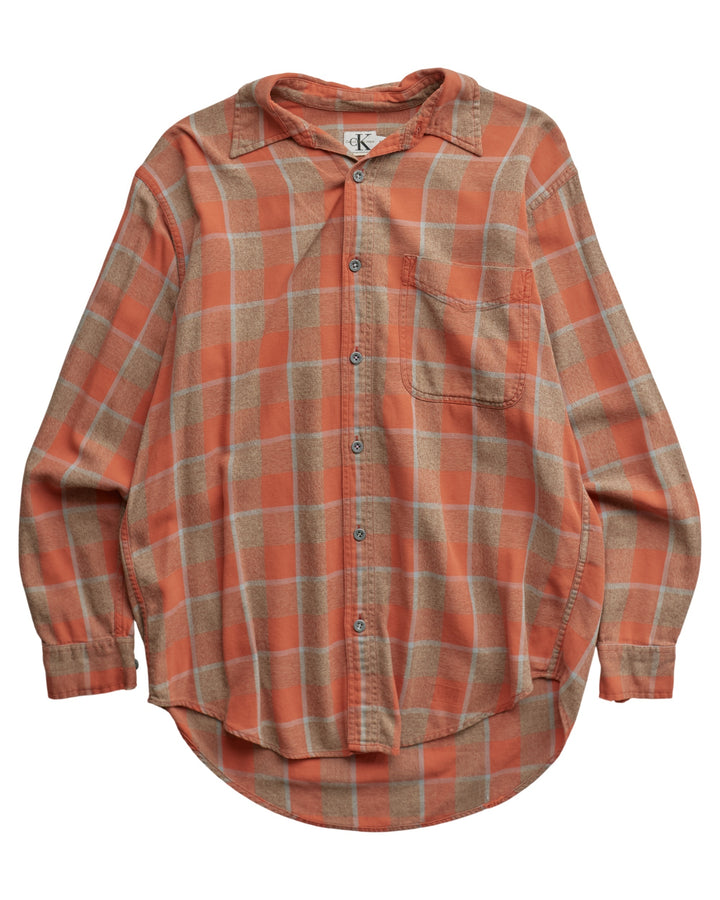 (L) 90s Calvin Klein Flannel