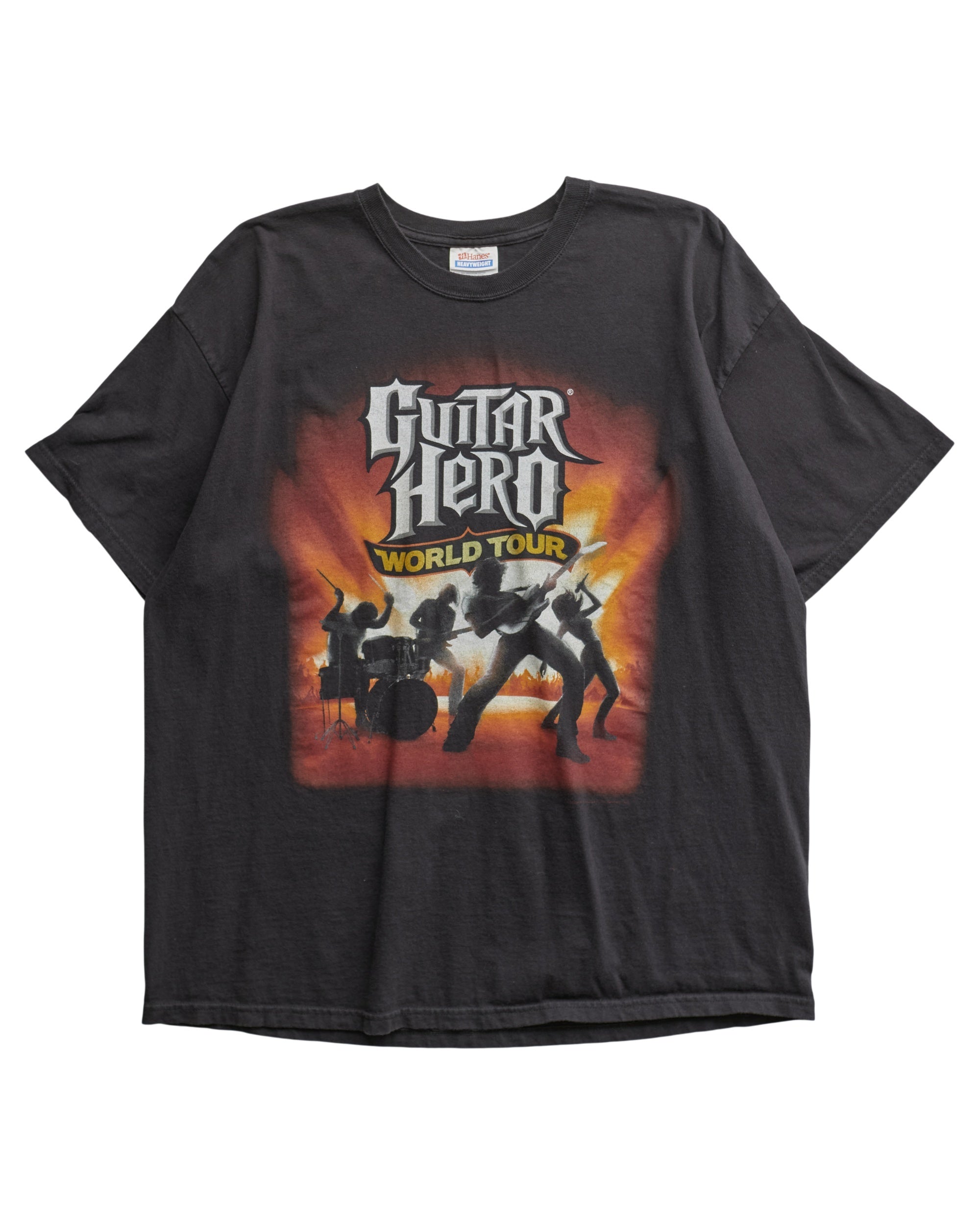 (XL) 2000s Guitar Hero World Tour Hanes T-Shirt