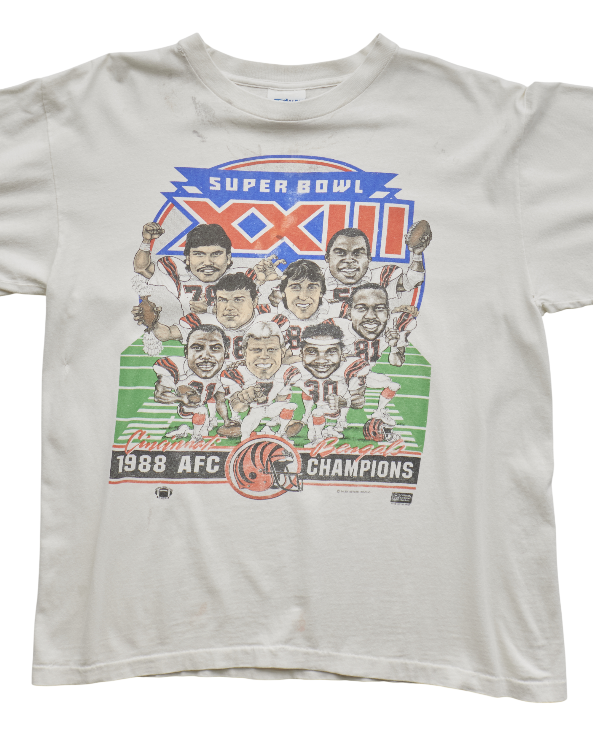 (M) 1988 Bengals AFC Champs Salem T-Shirt