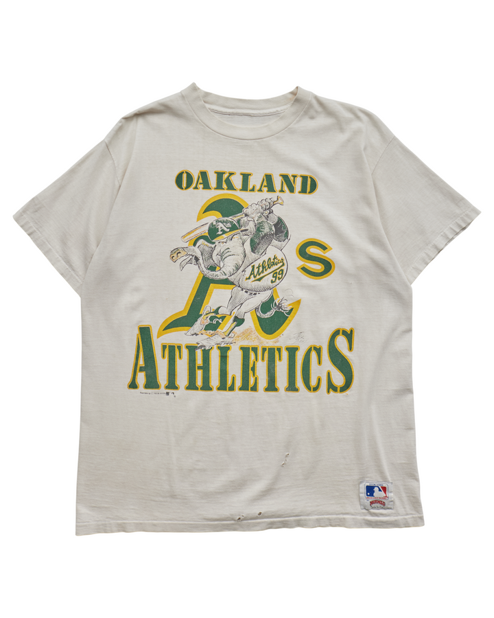 (M) 90s Oakland Athletics Nutmeg Mills T-Shirt