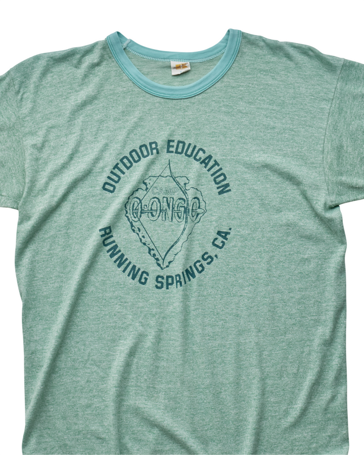(S) 80s Outdoor Education Running Springs CA Russell T-Shirt