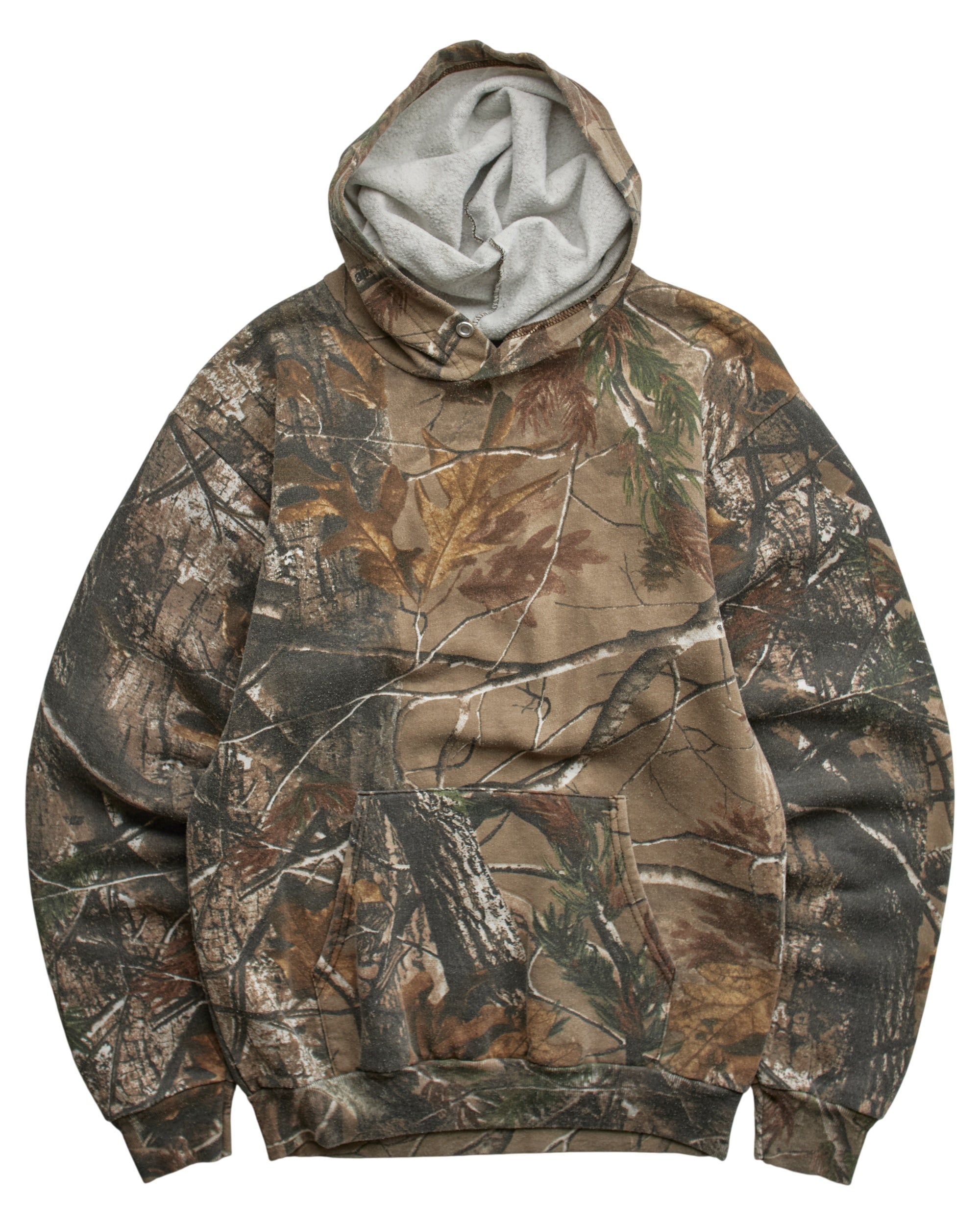 (XS) 2000s Camo Russell Hoodie