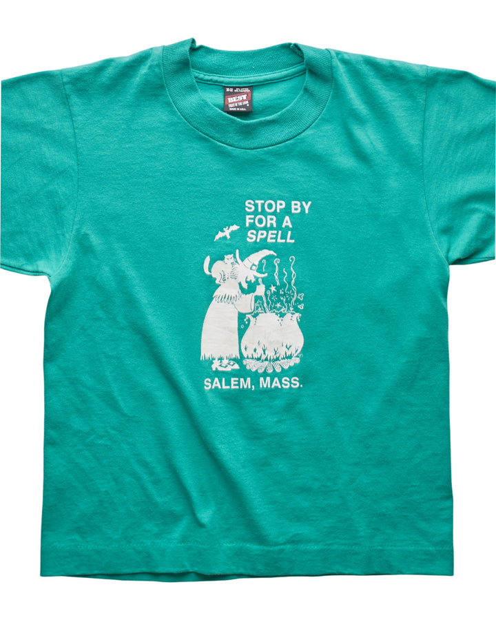 (XS) 90s Stop By For A Spell Salem Fruit of the Loom T-Shirt