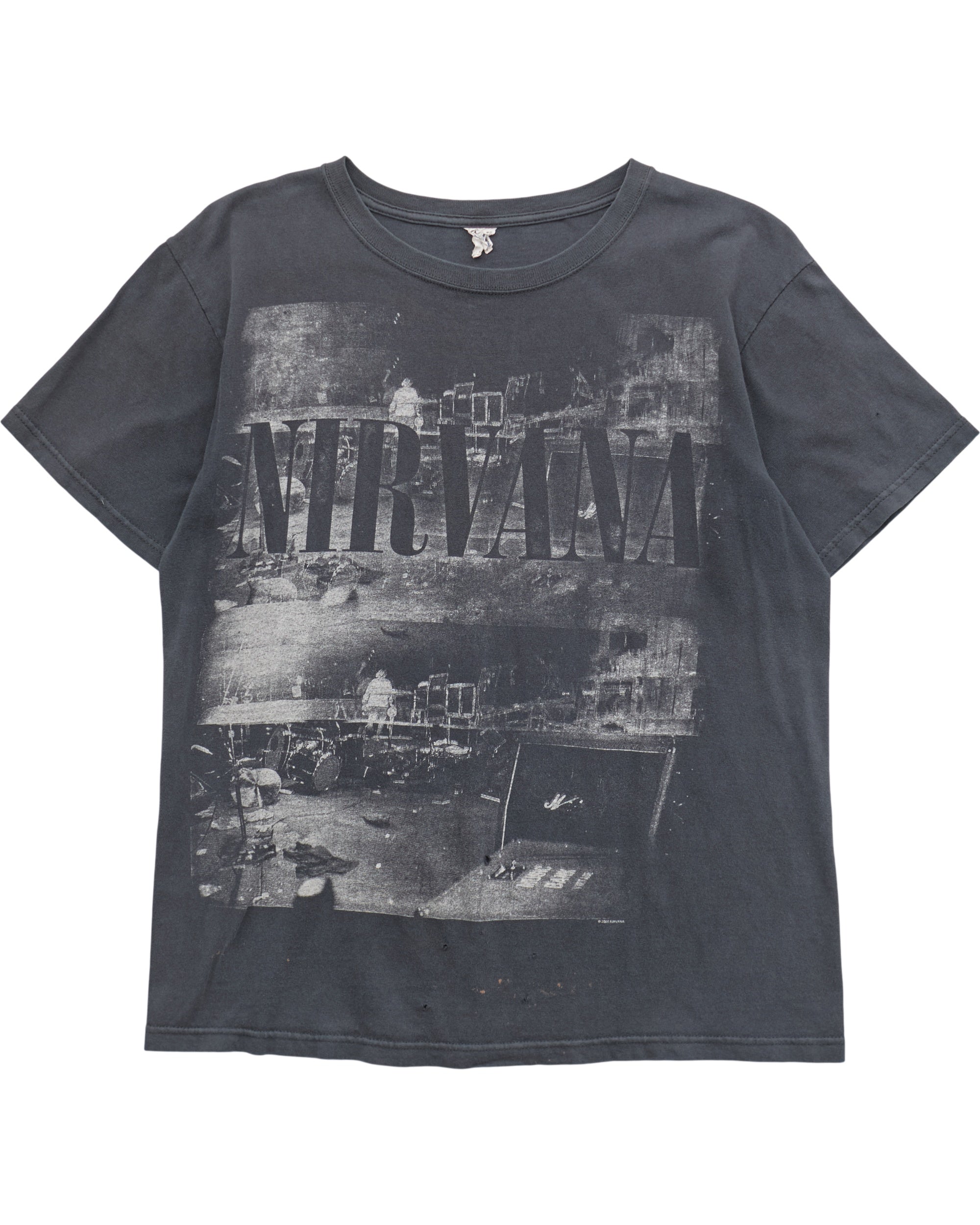 (S) 2000s Nirvana Anvil T-Shirt