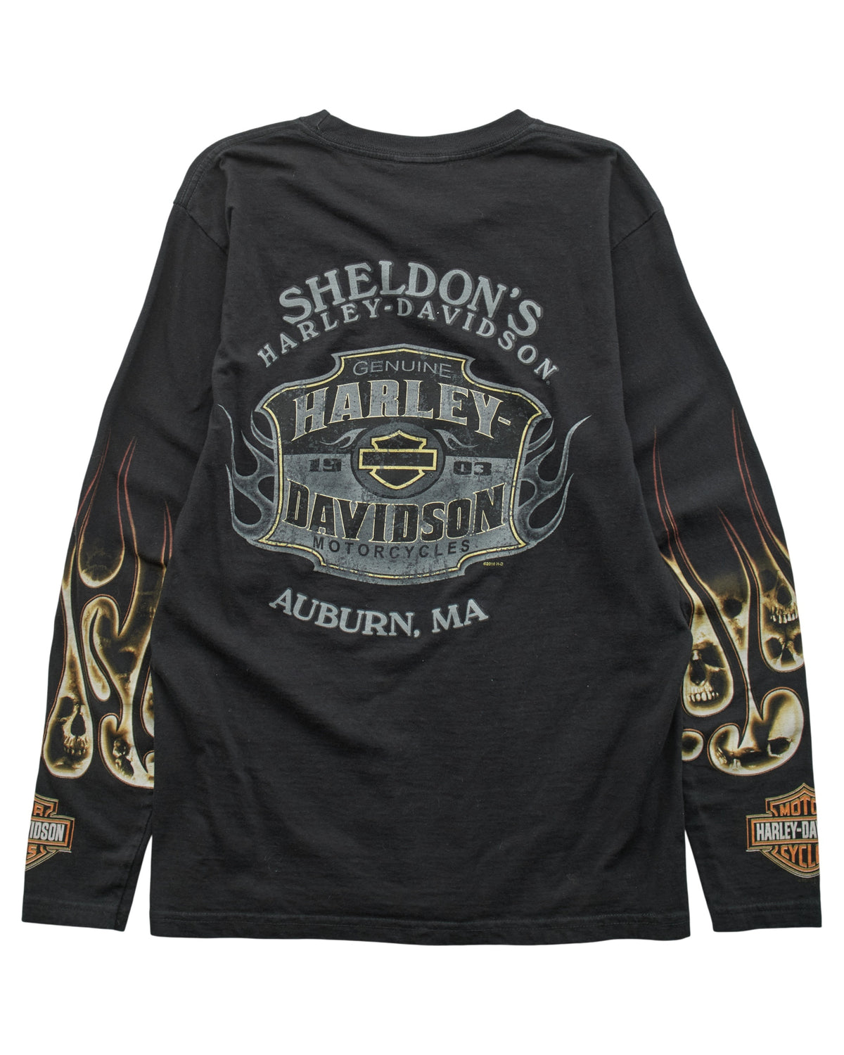 (M) 2010 Harley Davidson T-Shirt