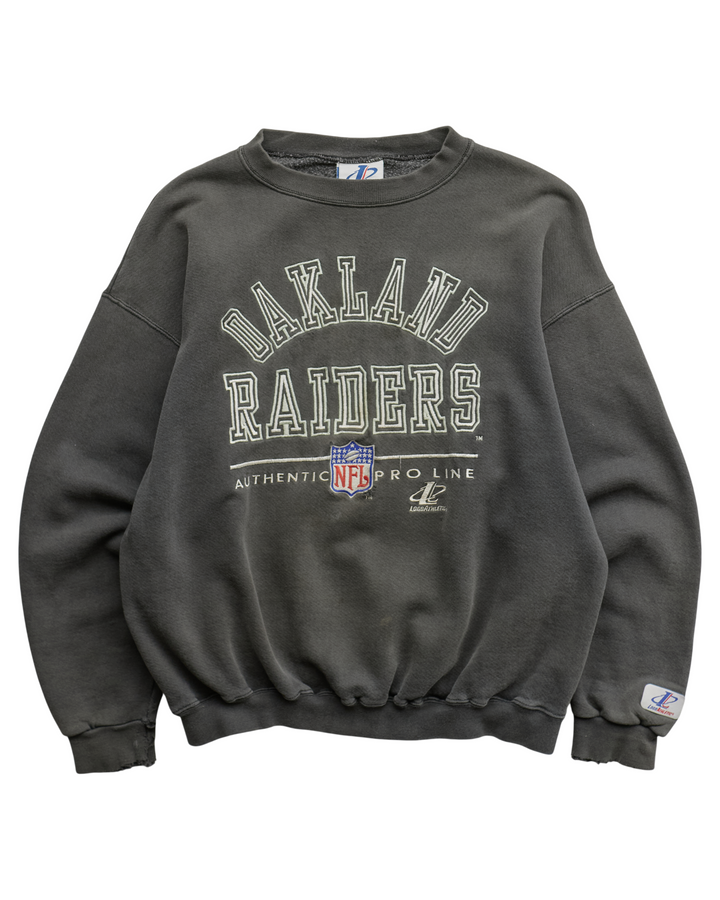 (S) 90s Oakland Raiders Logo Athletic Sweatshirt