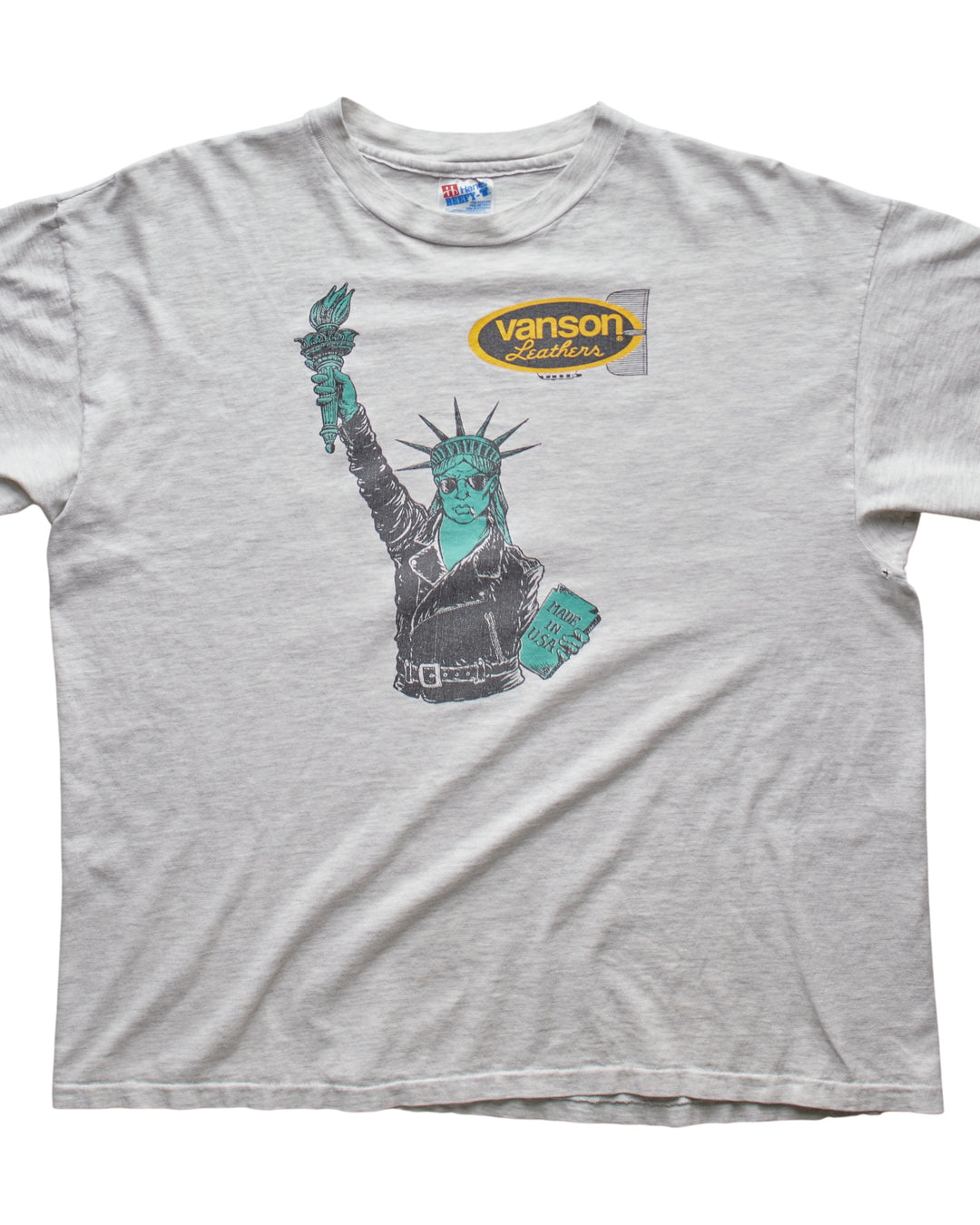 (L) 90s Vanson Leathers Hanes T-Shirt
