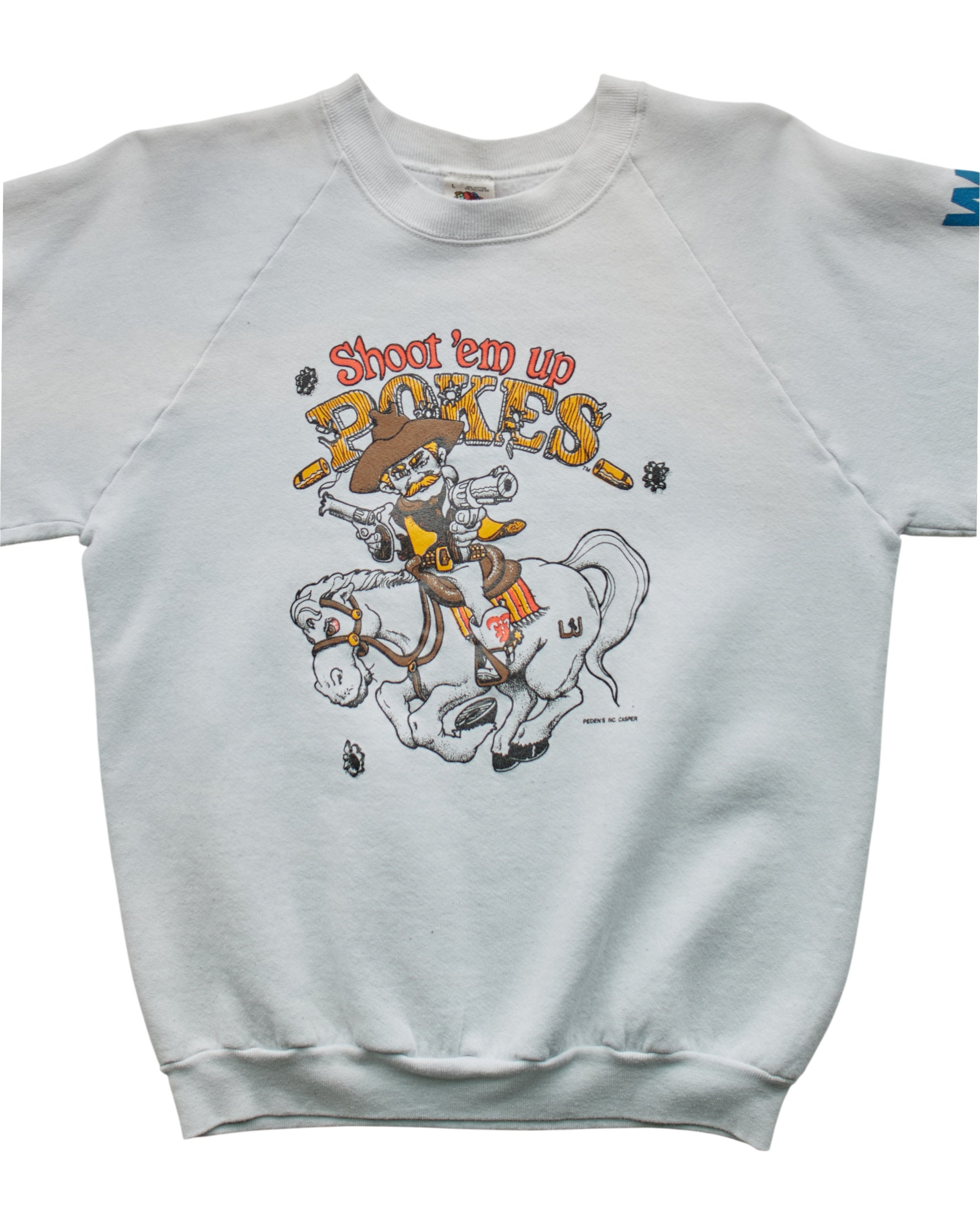 (S) 90s Shoot 'Em Up Pokes Fruit of the Loom Sweatshirt