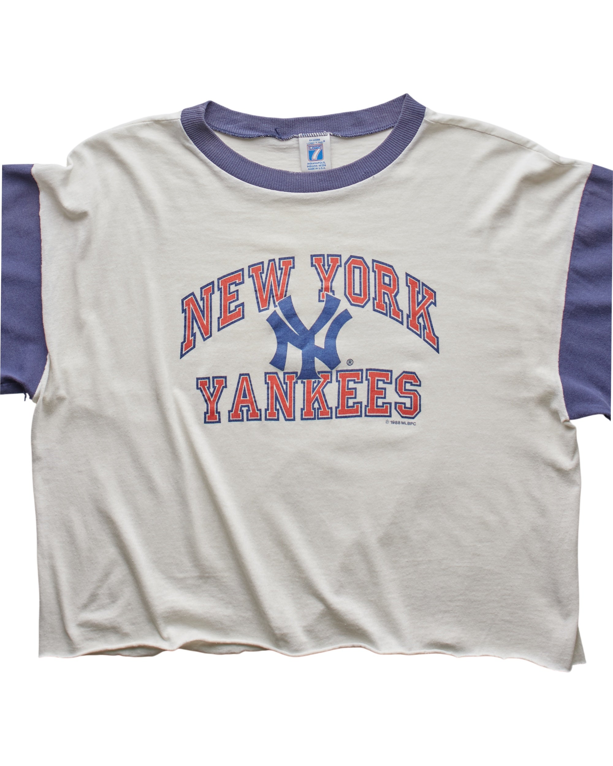 (M) 90s New York Yankees Logo 7 T-Shirt