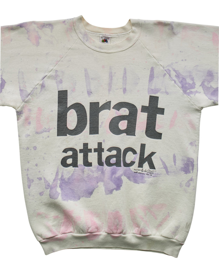 (S) 90s Brat Attack Fruit of the Loom Sweatshirt
